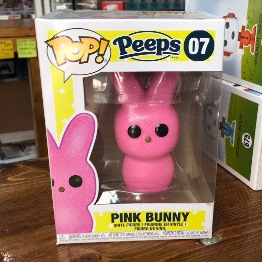 Peeps pink bunny 07 Funko Pop! Vinyl figure icons