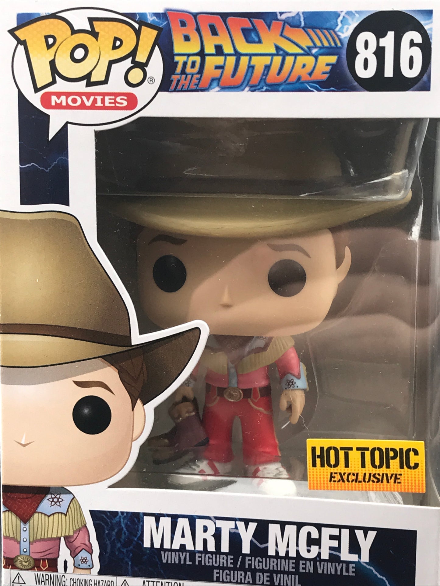 Back to the future 3 - Marty McFly Cowboy 816 - Funko Pop! Vinyl figure movie