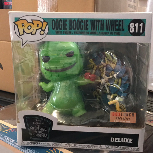 NBC Oogie Boogie with Wheel Funko Pop! Vinyl figure