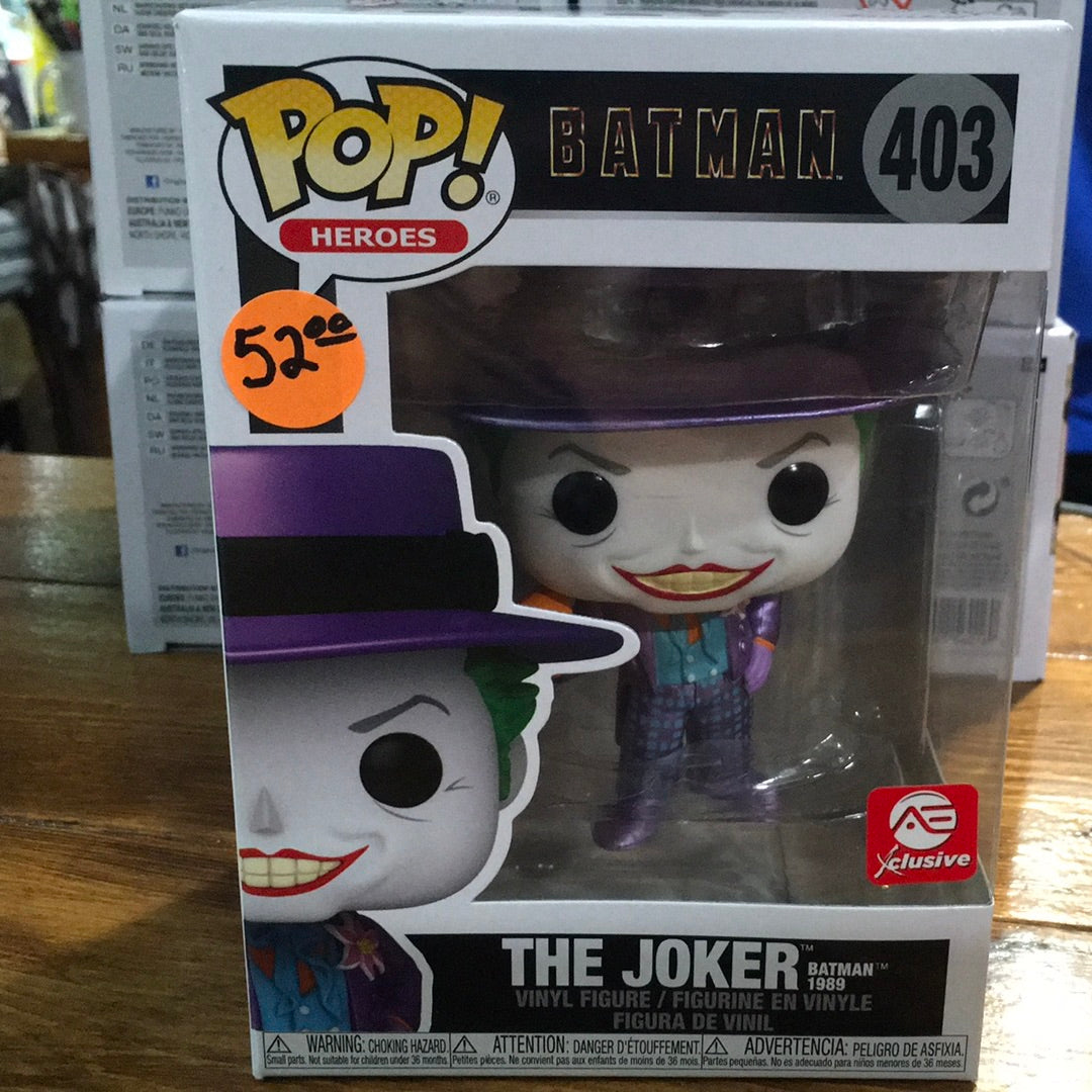 Batman 1989 Joker w/hat Funko Pop! Vinyl Figure DC Comics