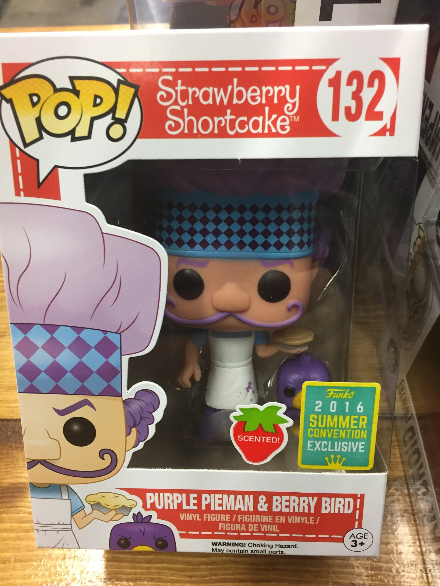 Strawberry Shortcake Purple Pie Man sdcc Funko Pop! Vinyl figure store