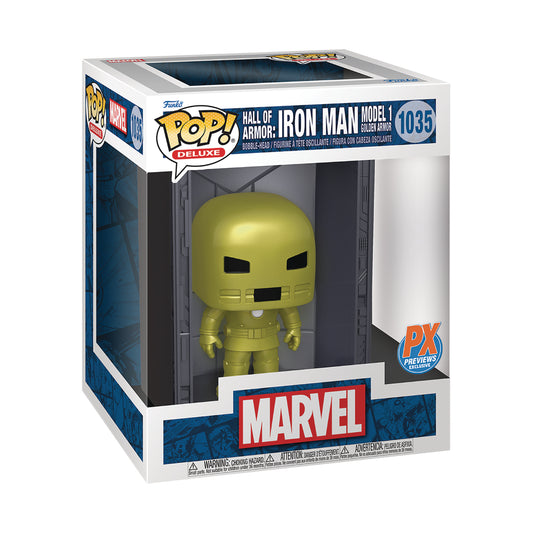 Marvel Iron Man hall of Armor mark 1 - PX Exclusive - Funko Pop! Vinyl Figure