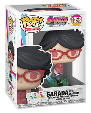 Boruto- Boruto- Sarada w/Sharingan #1358 Funko Pop! Vinyl Figure (anime)