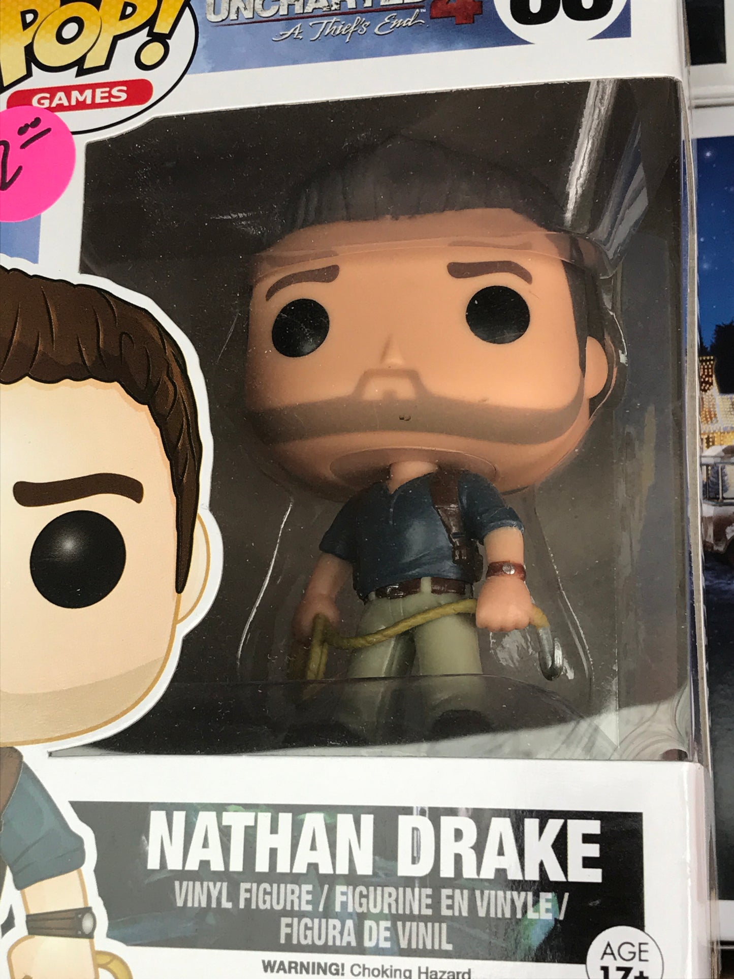 Uncharted 4 Nathan Drake Funko Pop! Vinyl figure video game