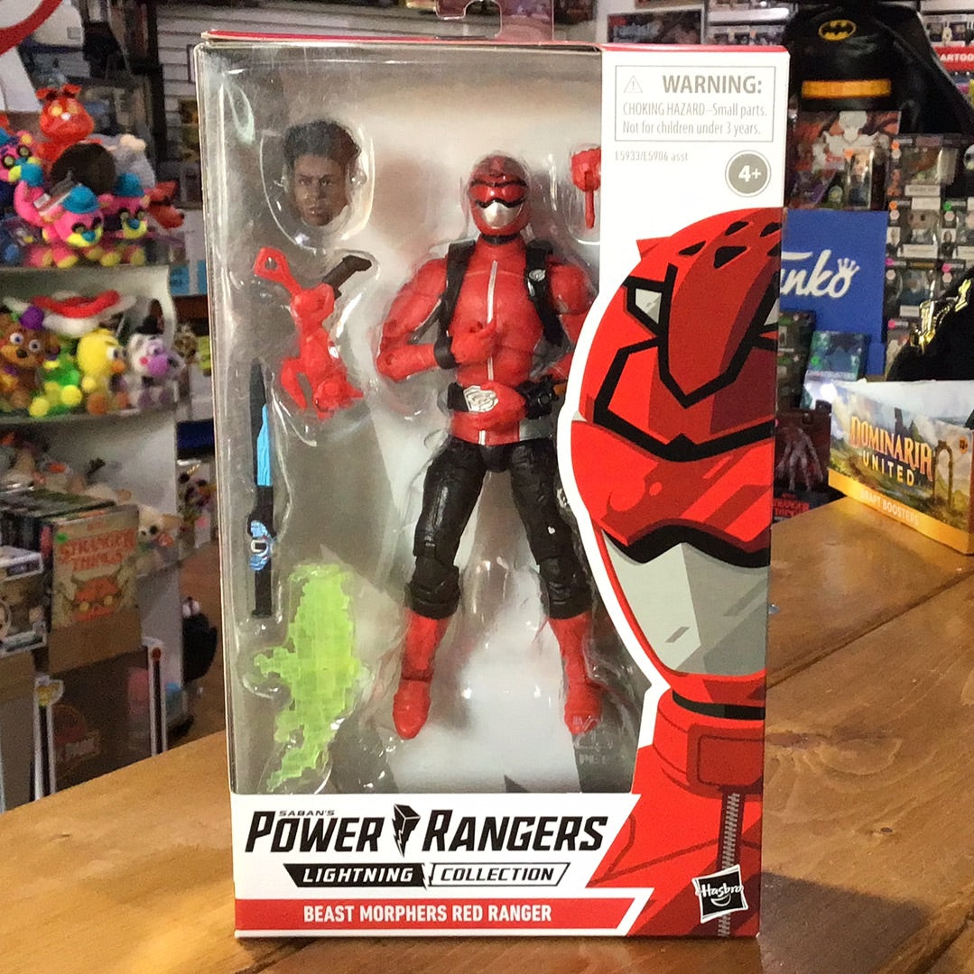 Beast Morpheus Red Ranger Lightning Collection Action Figure