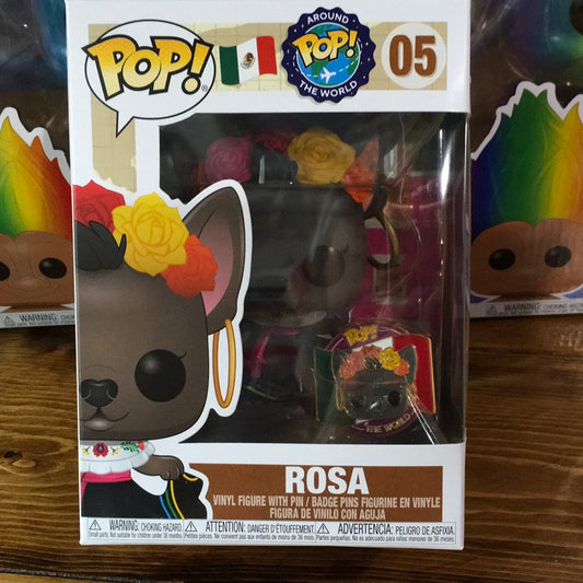 Around the World Rosa 05 Funko Pop! vinyl figure Icons