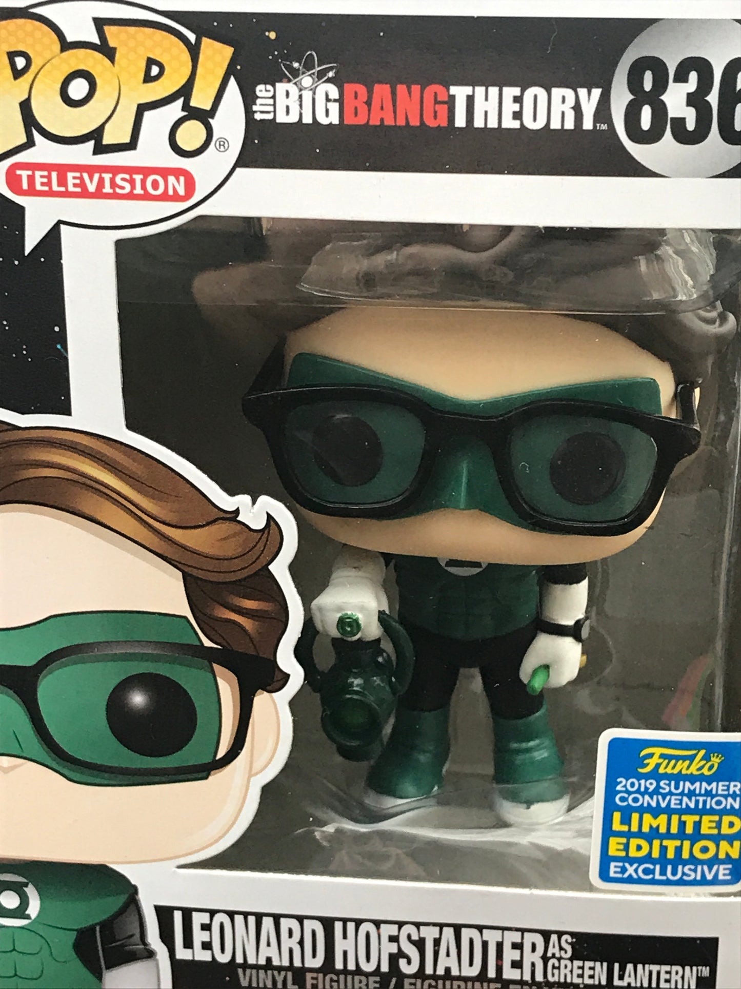Big Bang Theory - Leonard Hofstadter as Green Lantern #836 - Funko Pop! Vinyl Figure (Television)