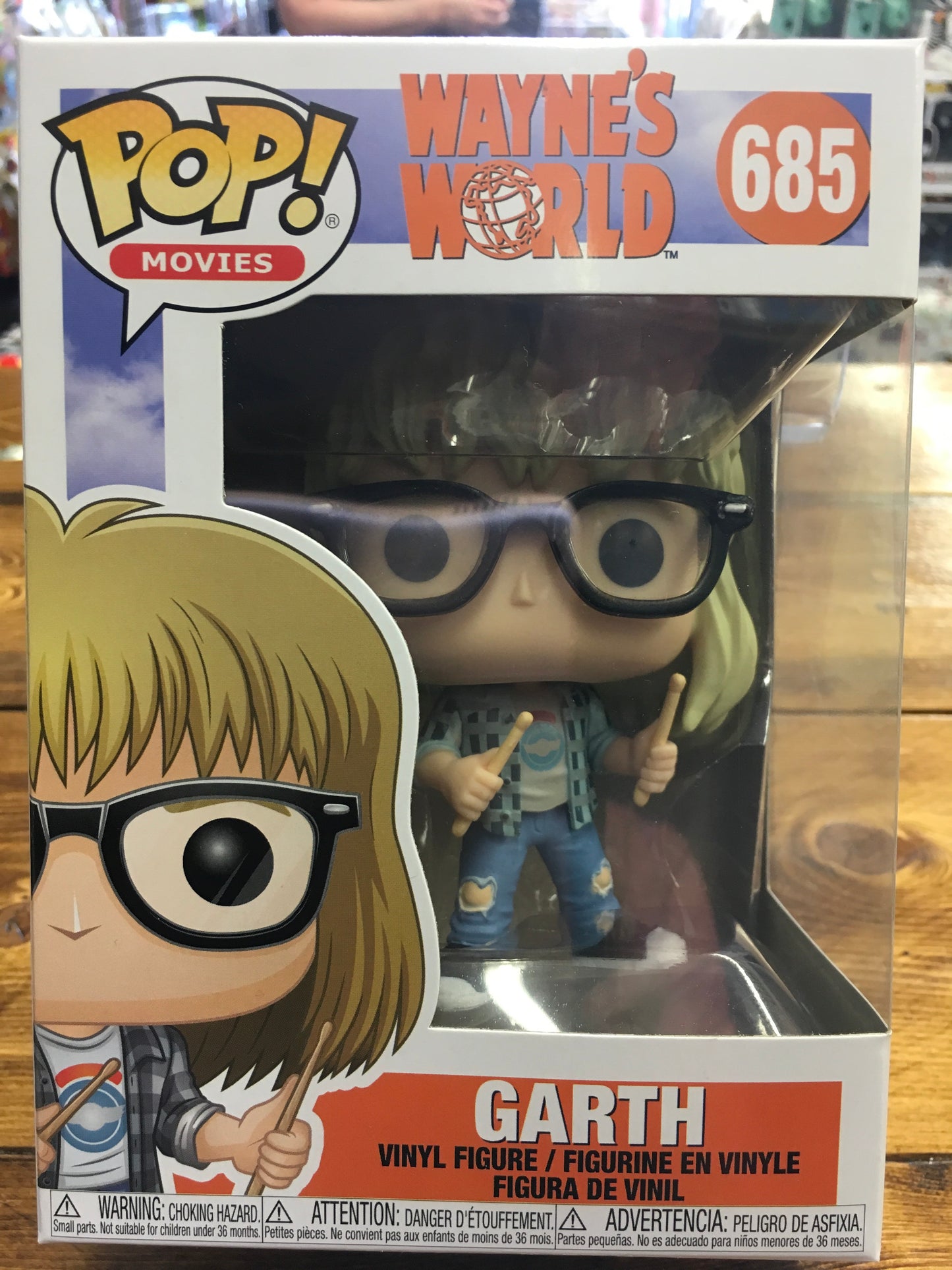 Wayne’s World Garth #685 Movies Funko Pop! Vinyl Figure