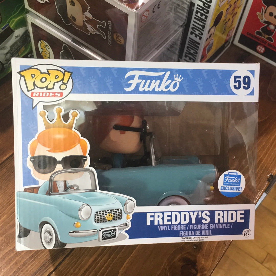 Freddy Funko ride 59 Funko Pop! Vinyl figure