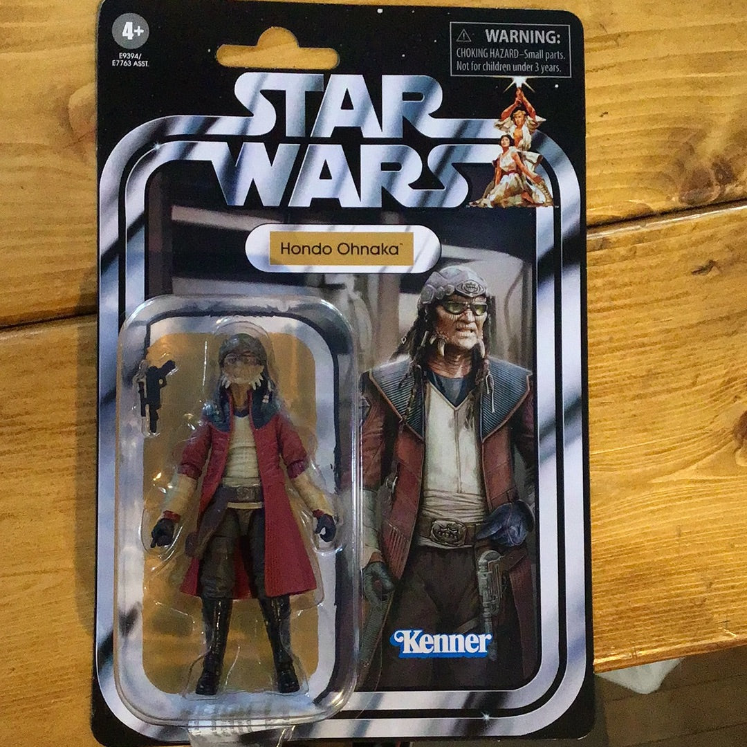 Star Wars vintage reaction figures- Hondo Ohnaka- Hasbro Action Figure