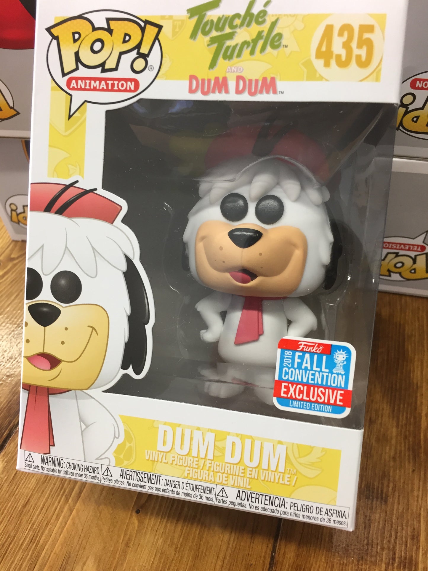 Touché turtle Dum Dum sdcc Exclusive Funko Pop vinyl Figure store