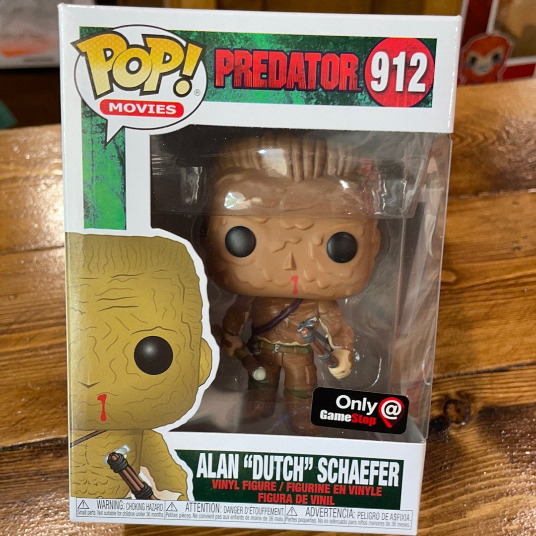 Predator Alan Dutch Schaefer exclusive 912 Funko Pop! Vinyl figure cartoon