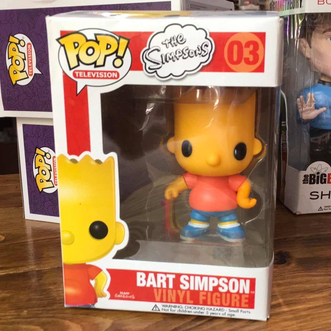 The Simpsons Bart Simpson 03 OG retired AS IS Funko Pop! Vinyl figure