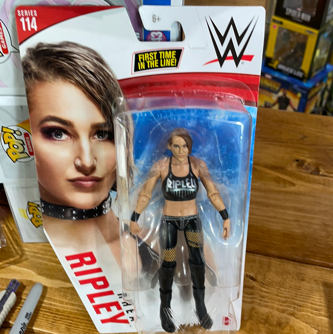 WWE Rhea Ripley basic MATTEL action figure LIMIT ONE