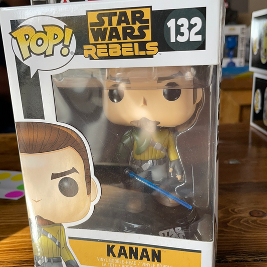 Star Wars rebels Kanan 132 Funko Pop! vinyl figure