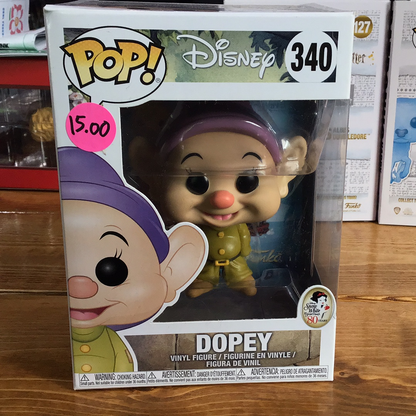Disney Dopey Snow White 340 Funko Pop! Vinyl figure
