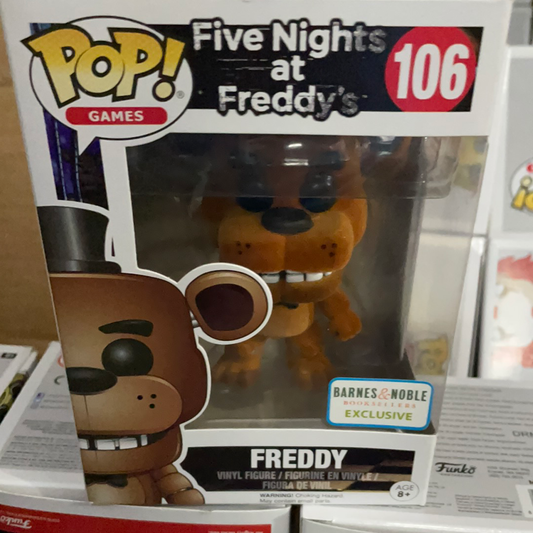 Five nights at Freddy's Freddy flocked 106 Funko Pop! Vinyl figure video game