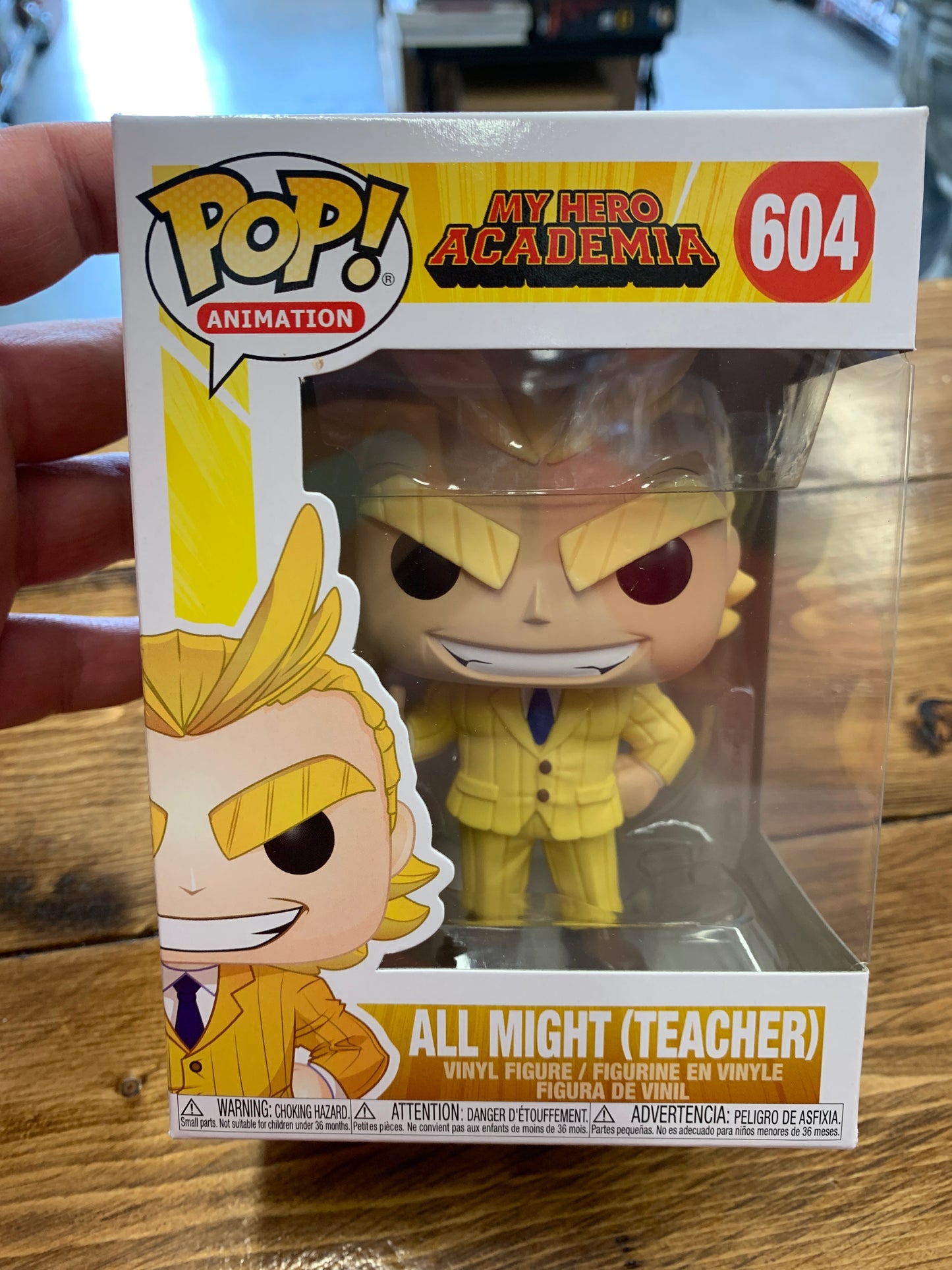 MHA - All Might (Teacher) #604 - Funko Pop! Vinyl Figure