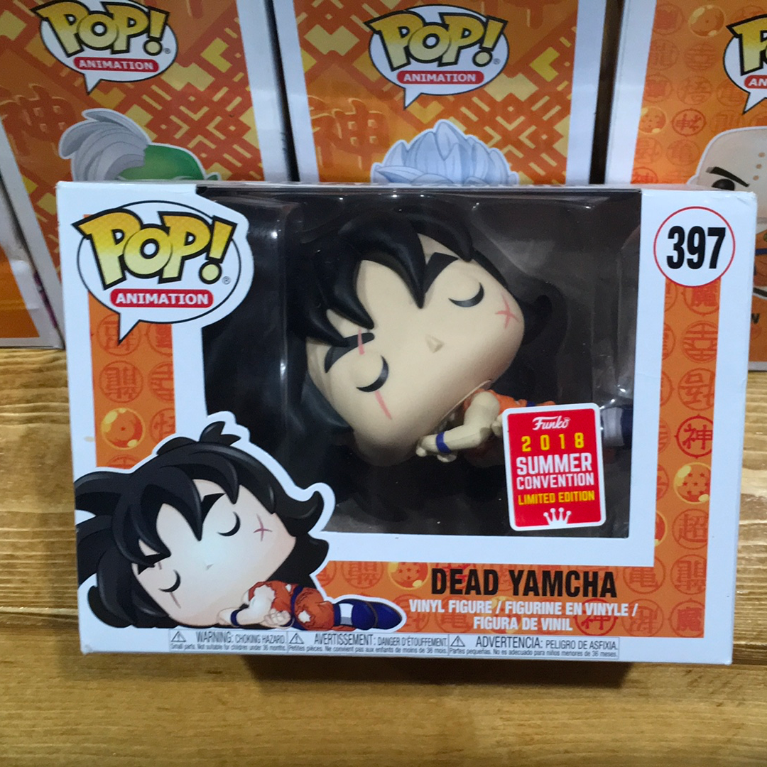 DBZ Dead Yamcha exclusive Funko Pop Vinyl Figure anime