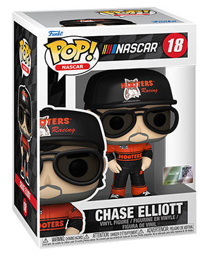 NASCAR - Chase Elliott Hooters Racing #18 - Funko Pop! Vinyl Figure (sports)