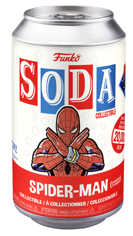 Marvel - Spider-man (Japanese TV Show Version) - Funko Mystery Soda Figure