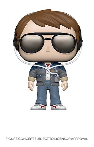 Back to the future Marty glasses Funko Pop! Vinyl figure movie