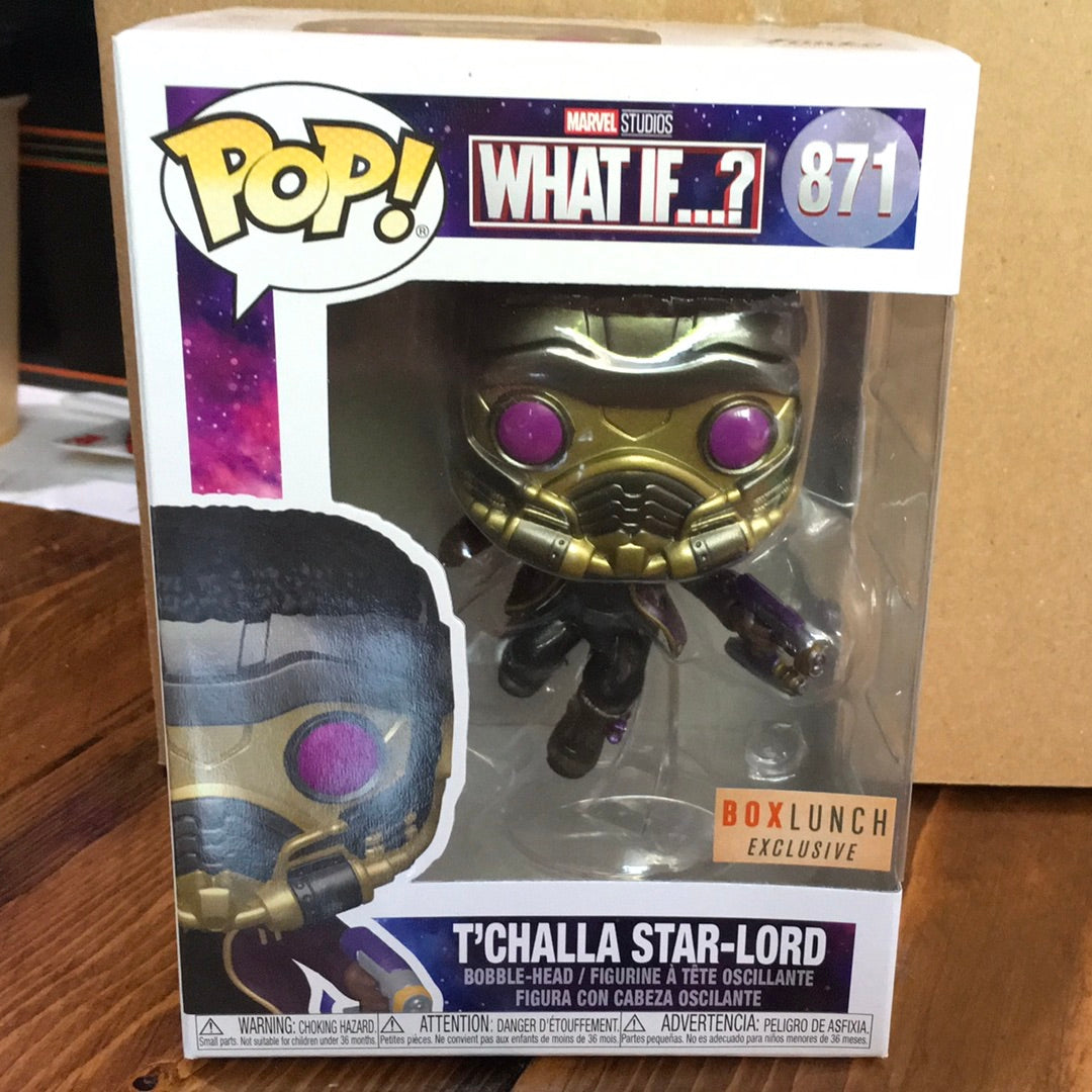 What If - T’challa Star-lord #871 Exclusive Funko Pop! Vinyl figure MARVEL