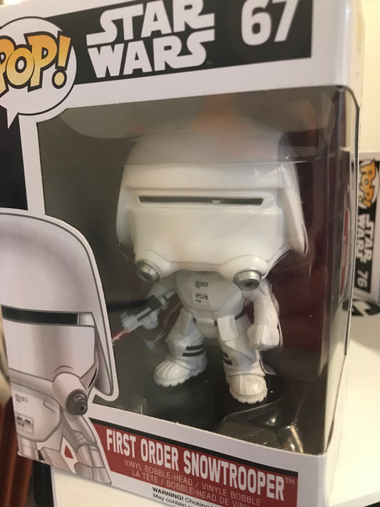 Star Wars first order snowtrooper 67 Funko Pop! Vinyl figure