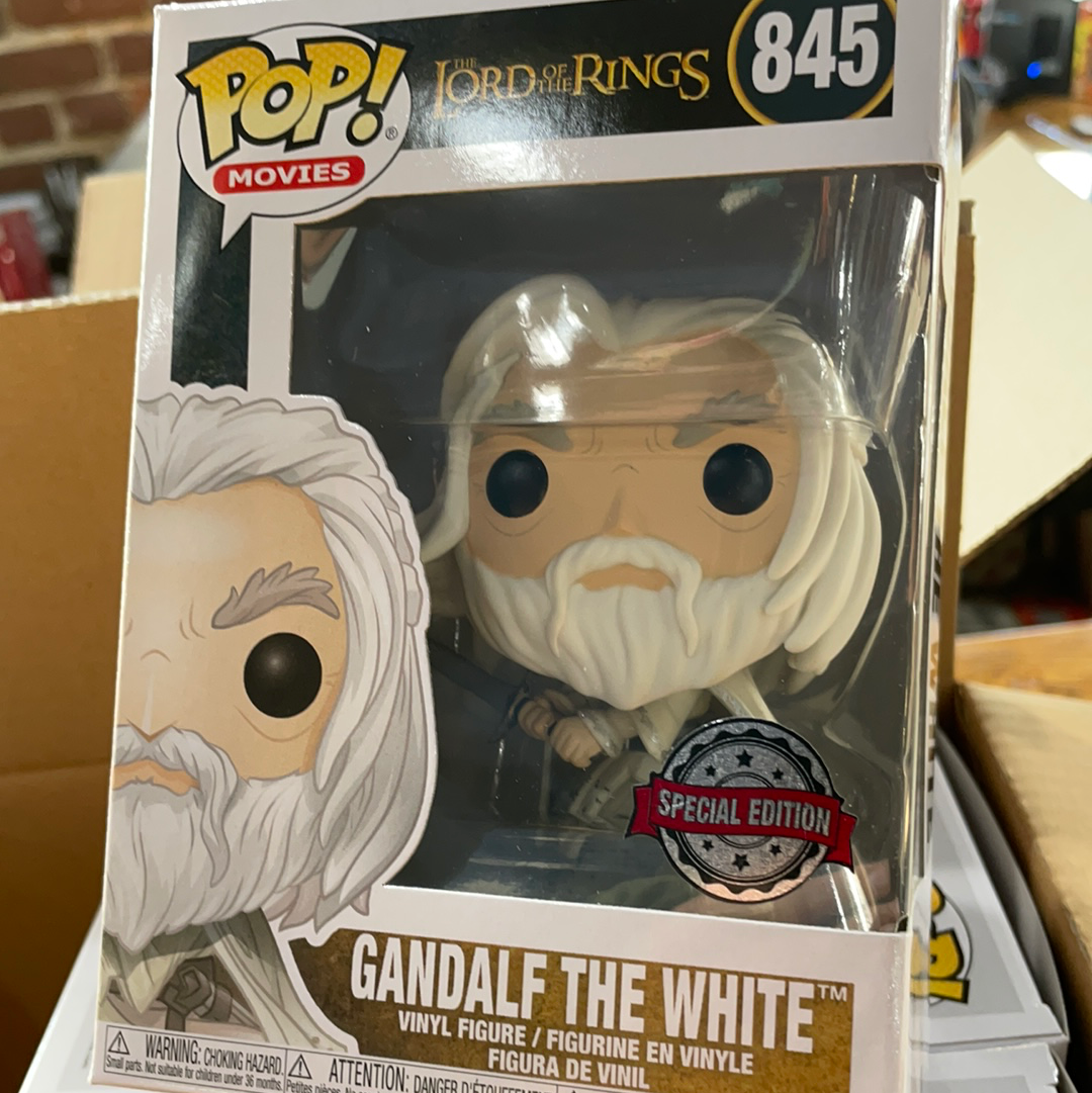 LOTR Gandalf the white exclusive Funko Pop! Vinyl figure