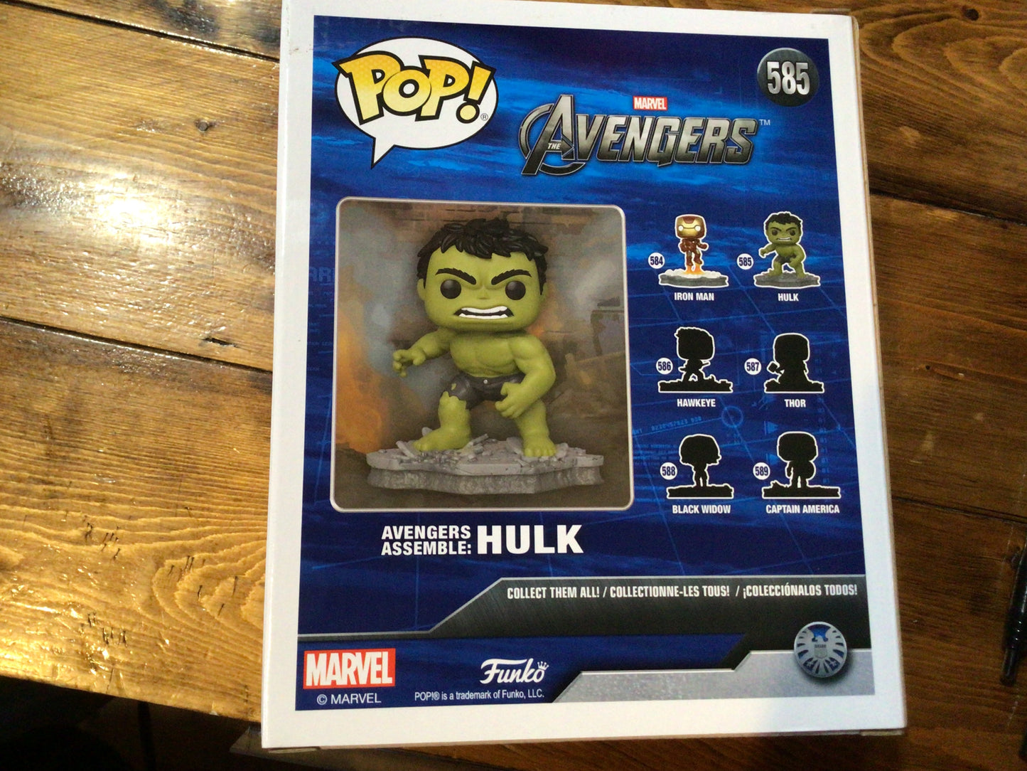 Marvel Avengers Assemble - Hulk #585 - Funko Pop! Deluxe Vinyl Figure