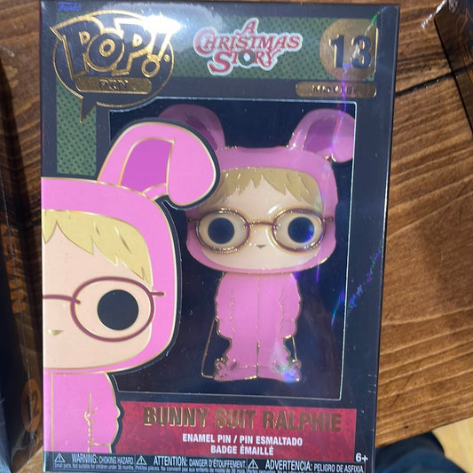 Holiday Pins bunny suit ralphie Funko Pop! Pin holiday