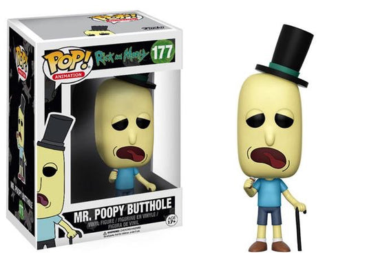 Rick & Morty Mr Poopy Butthole 177 Funko Pop! Vinyl figure cartoon