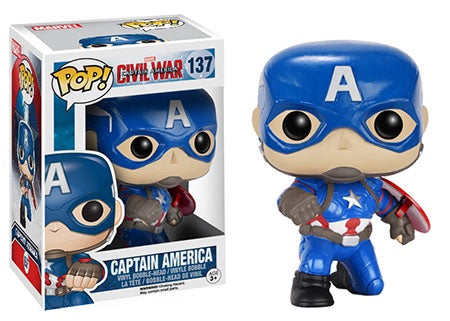 Marvel Captain America exclusive 137 Funko Pop! Vinyl figure