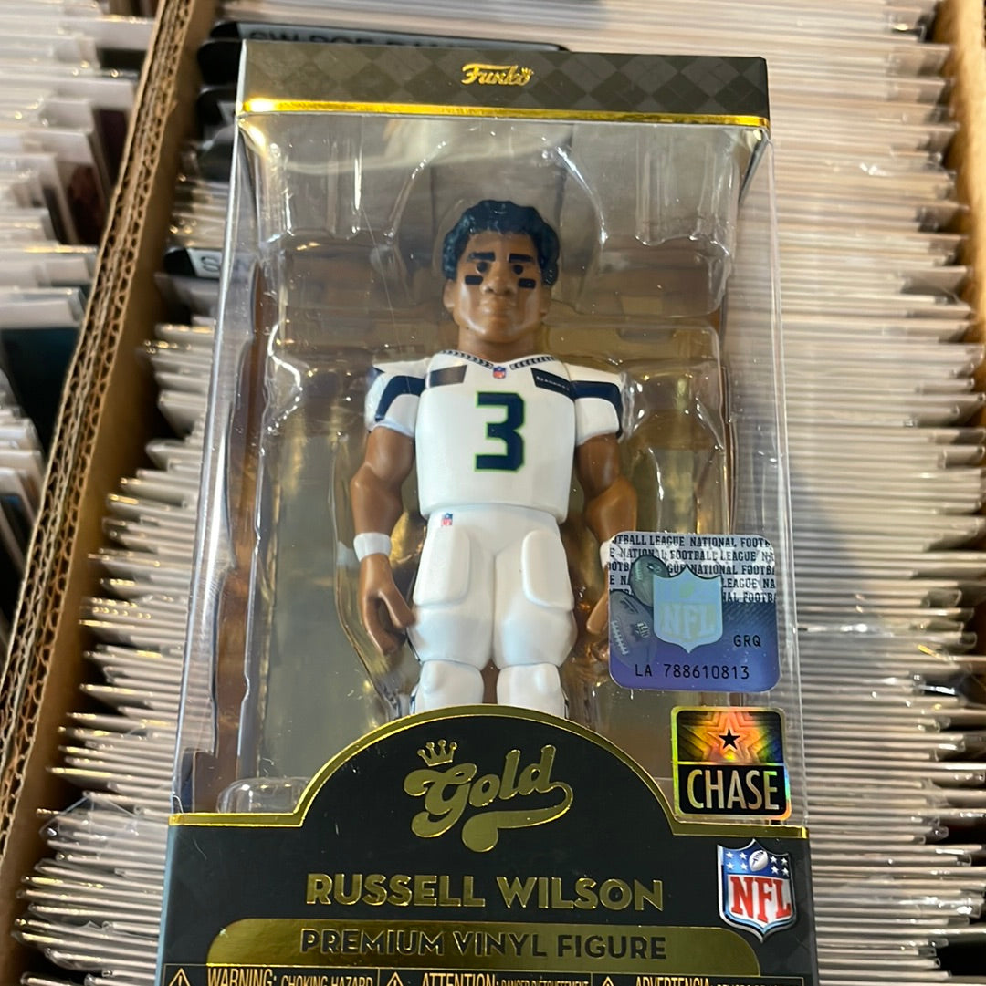 Funko Gold 5" NFL: Seahawks Russell Wilson Vinyl Figure