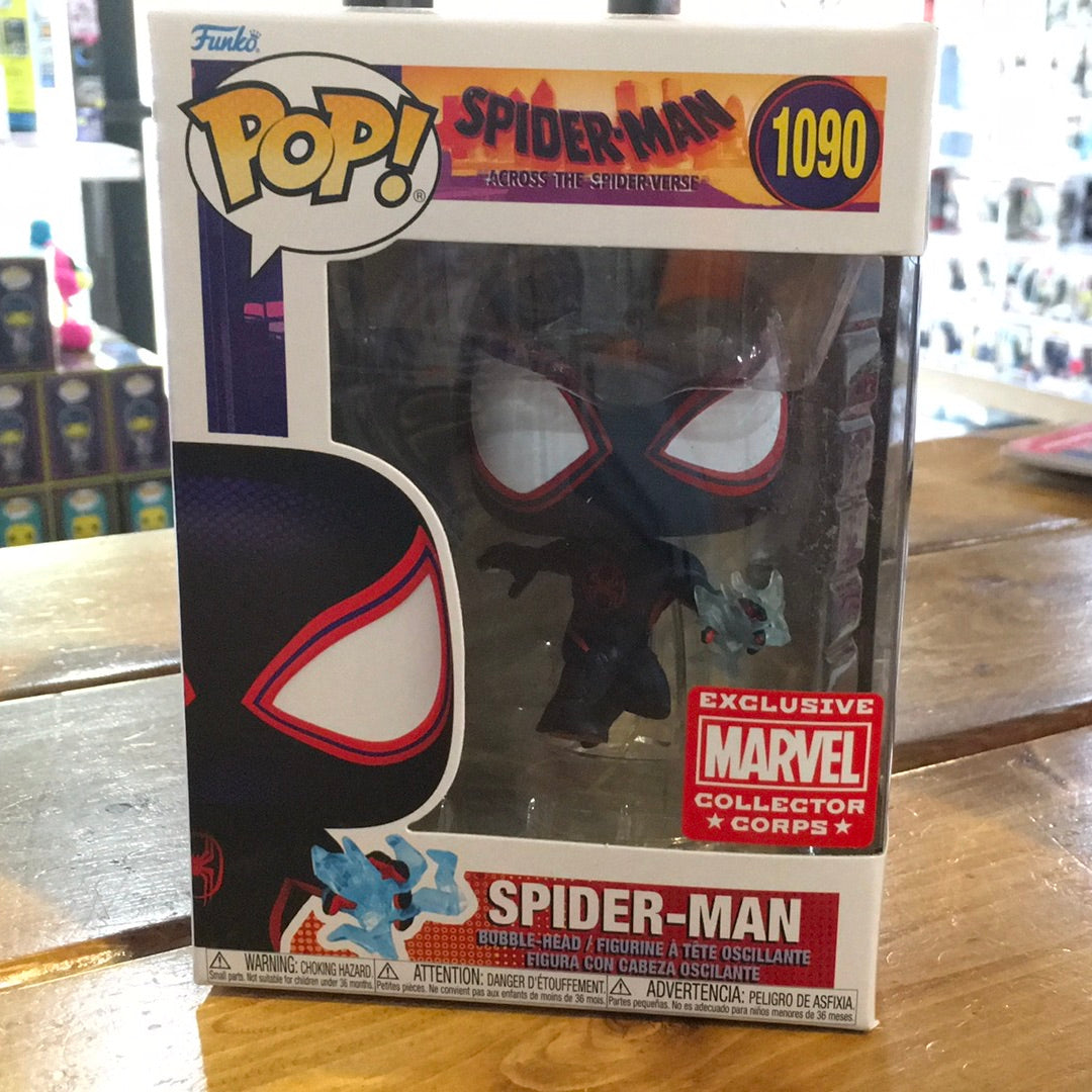 Spider-Man across the spiderverse 1090 exclusive Funko Pop! Vinyl figure marvel