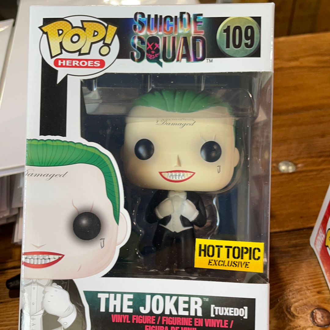 Suicide Squad Joker Tuxedo Funko Pop! Vinyl figure dc comics