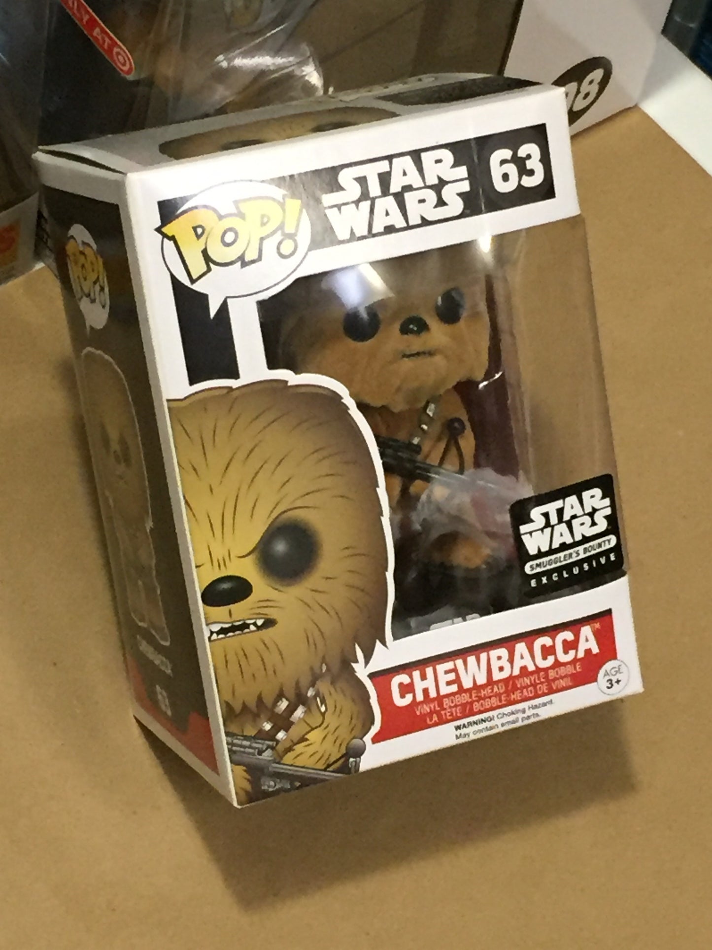 Star Wars Chewbacca flocked Smugglers Bounty 63 Funko Pop! Vinyl figure 2020