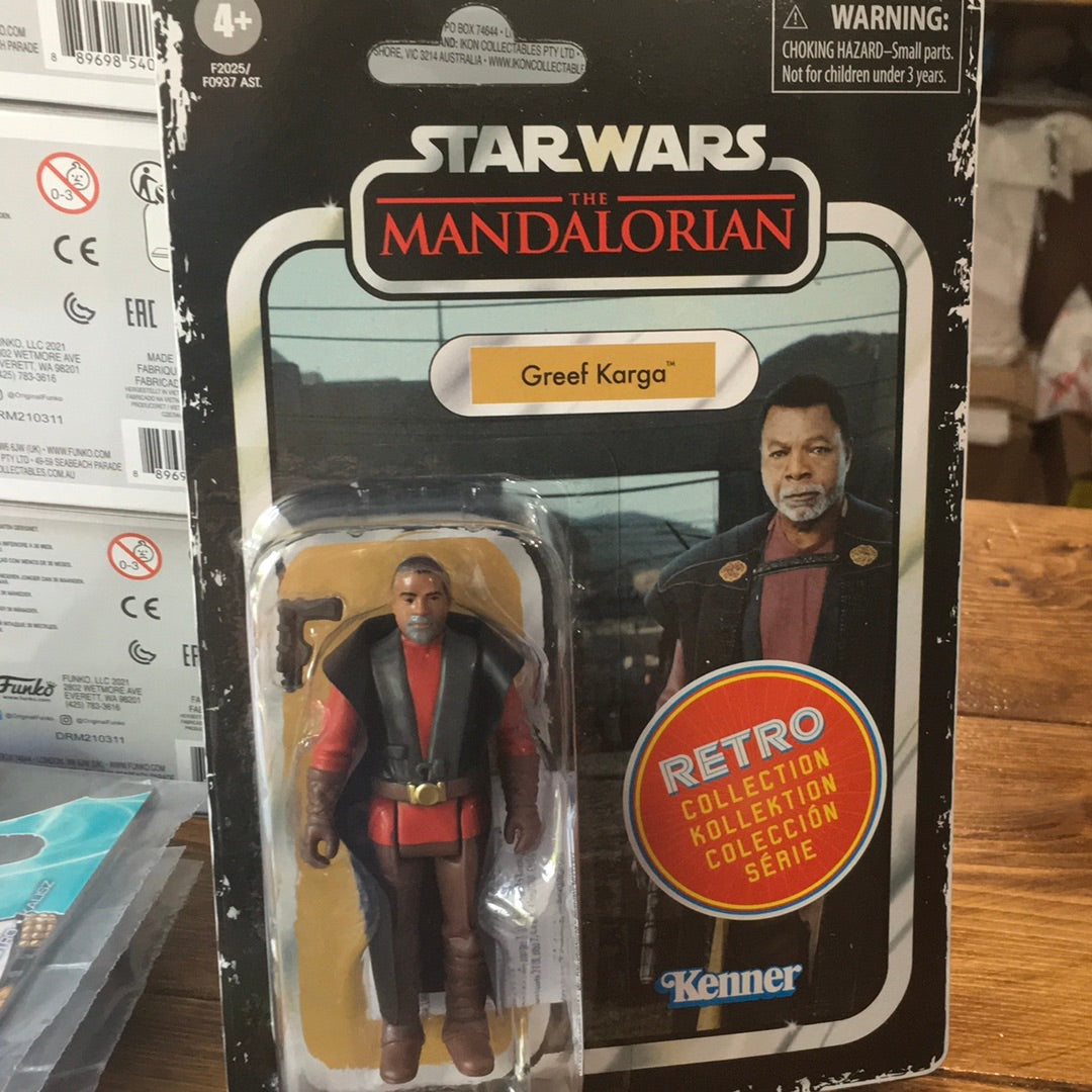 Star Wars The Mandalorian retro collection Greef Karga Hasbro Action Figure