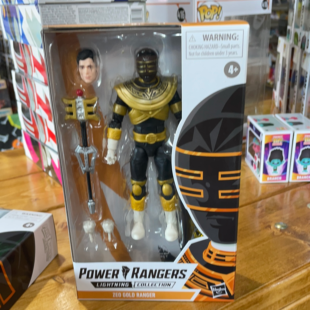 MMPR Power Rangers Lightning collection Zeo Gold Ranger Action Figure