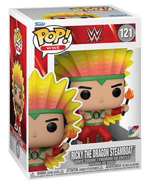 WWE - Ricky the Dragon Steamboat #121 - Funko Pop! Vinyl Figure (sports)