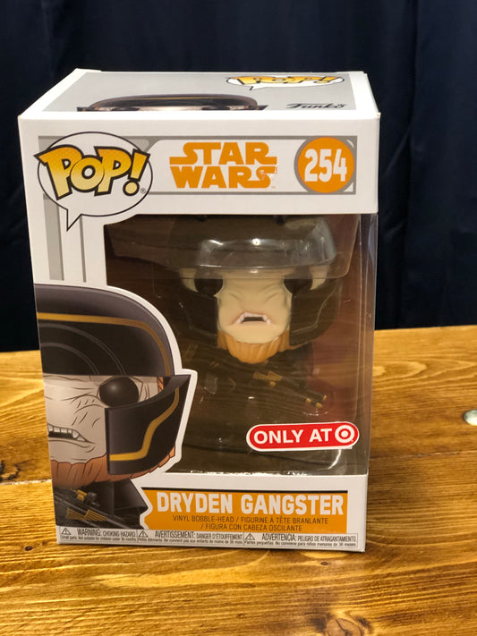 Star Wars Dryden Gangster exclusive 254 Funko Pop! Vinyl Figure