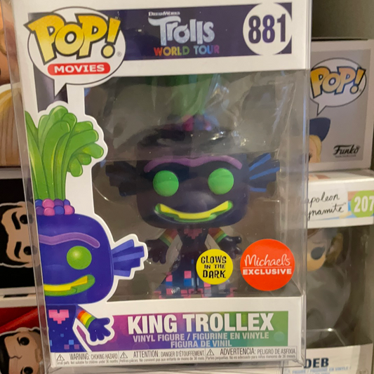 Trolls King Trollex exclusive Funko Pop! Vinyl Figure cartoon