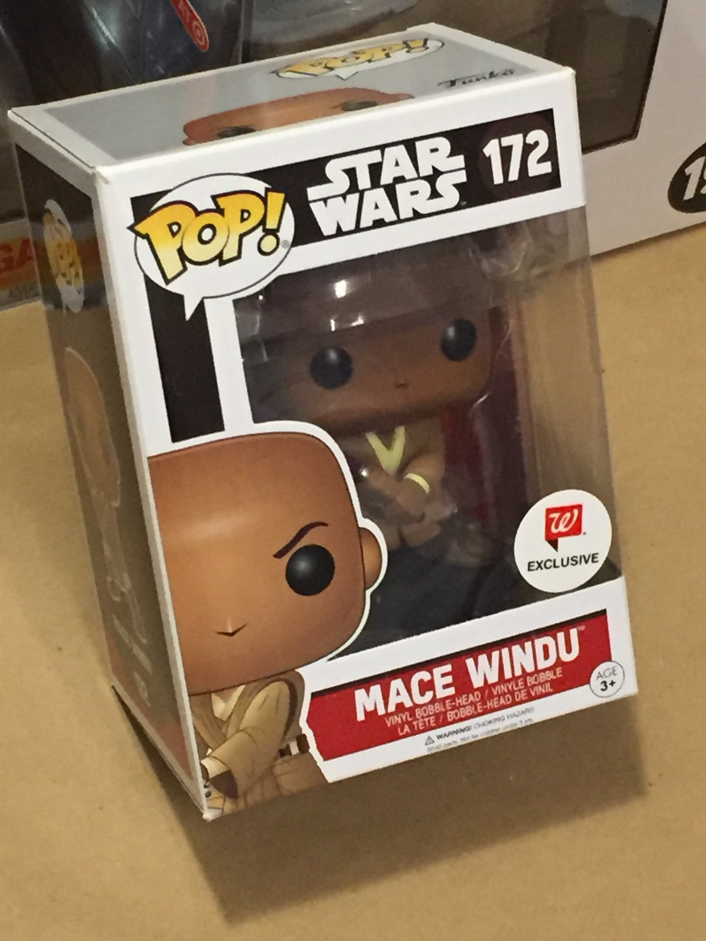 Star Wars Mace Windu #172 - Exclusive Funko Pop! Vinyl Bobble-Head