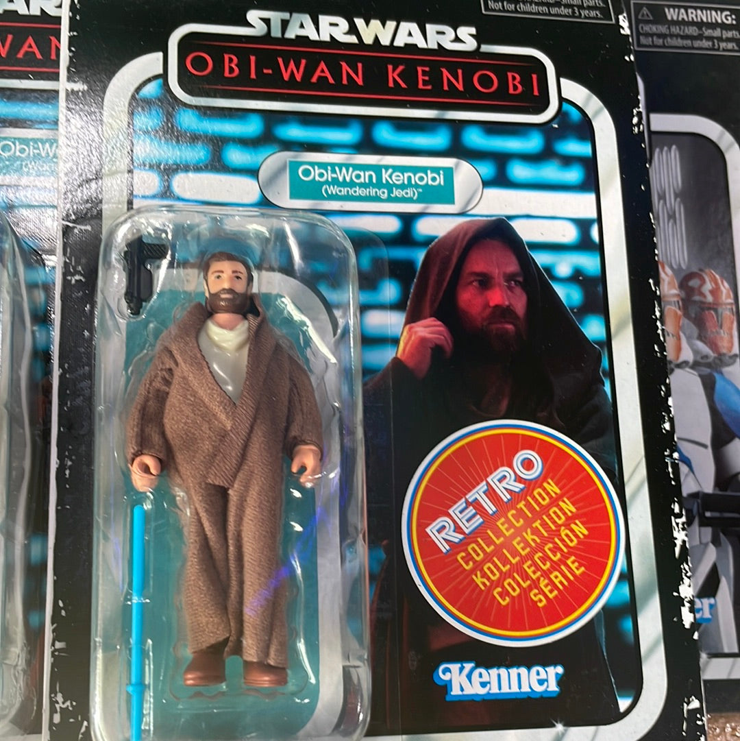 Star Wars - obiwan kenobi wandering Jedi   - Hasbro Action Figure