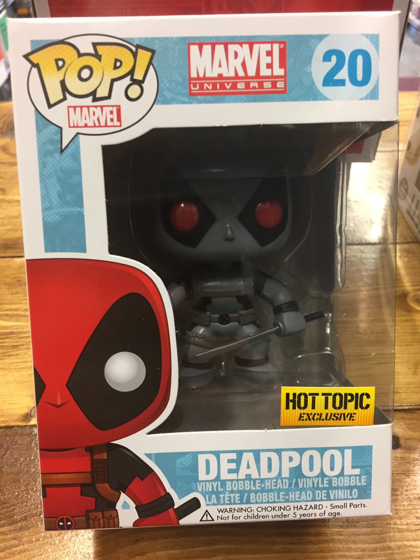 Deadpool xforce hot topic exclusive Funko Pop! Vinyl Figure store