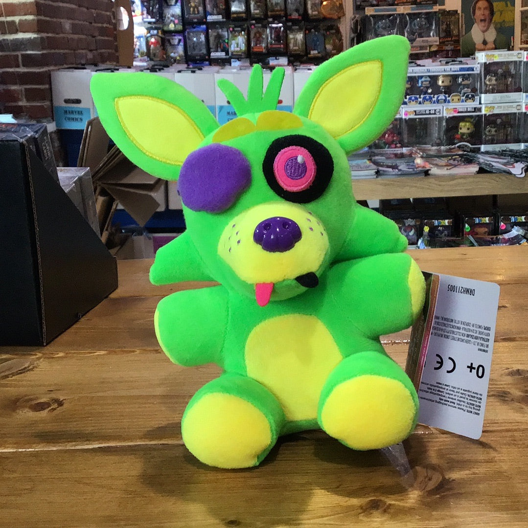 Five Nights at Freddy’s Blacklight Neon Green Foxy plush