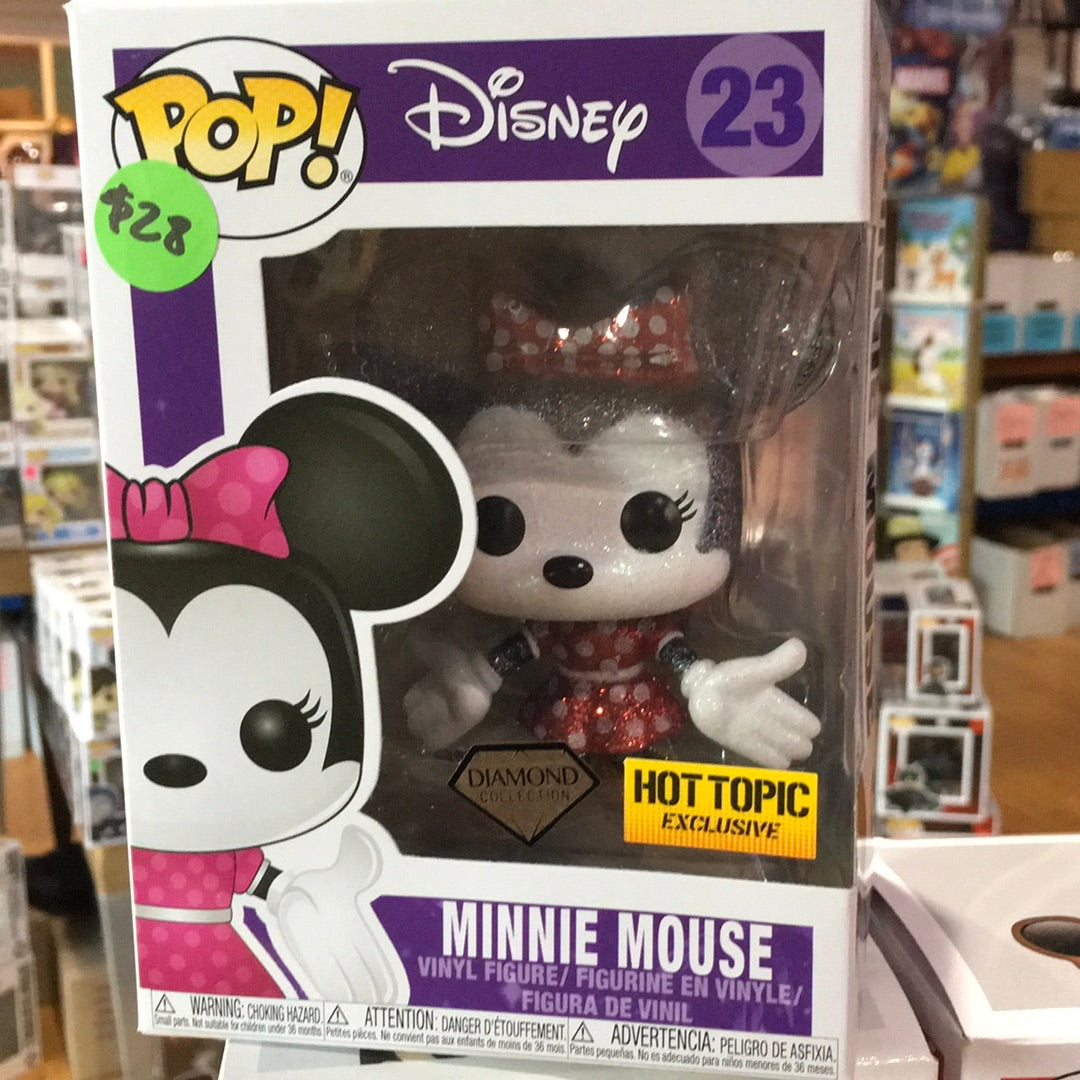 Disney Minnie Mouse 23 Diamond Collection Exclusive Funko Pop! Vinyl figure
