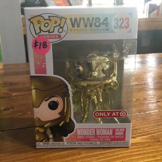 WW84 - Wonder Woman Golden Armor #323 - Funko Pop! Vinyl Figure (DC Comics)