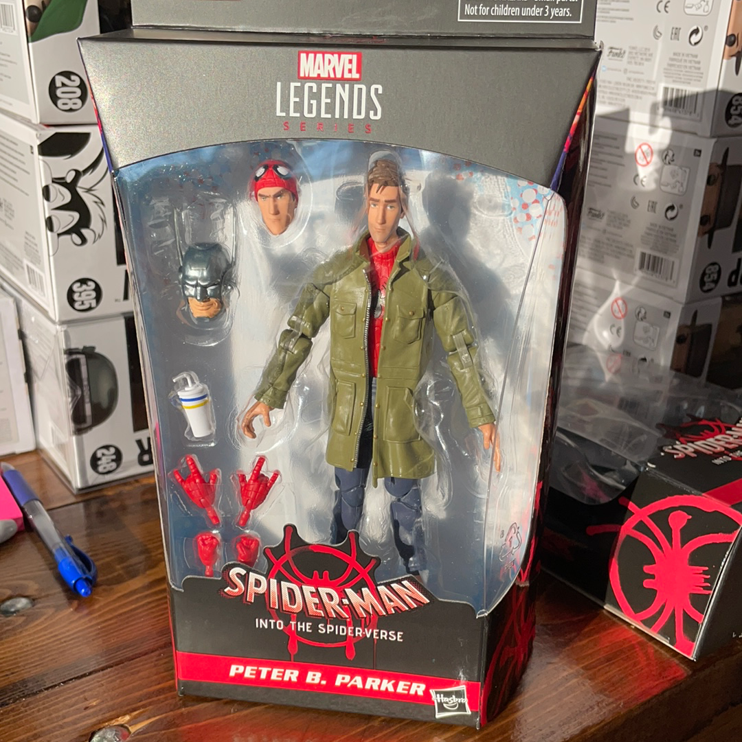 Marvel Legends Peter Parker spiderverse - Stilt Man BAF Hasbro