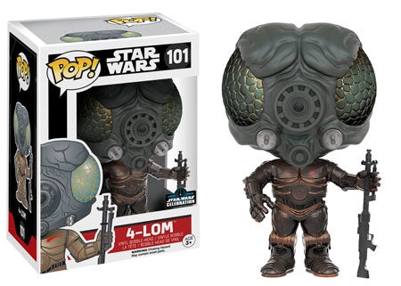 Star Wars 4-Lom Exclusive Funko Pop! Vinyl figure